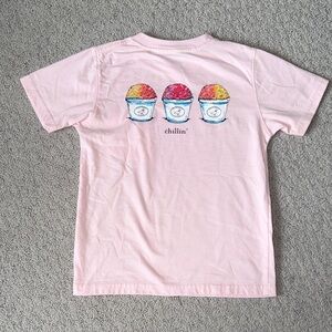 Properly Tied Pink Kids 'Chillin' Snow Cone Graphic Tee